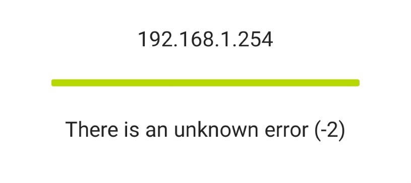 Error pic. DOD app