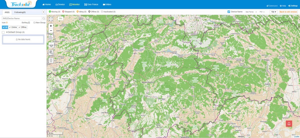 tracksolid - licencia online sledovania