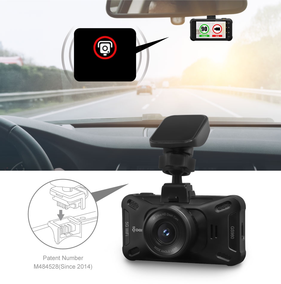 kamera do auta - Zabudovaný GPS modul
