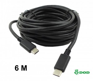 6M predlžovací kábel typ USB-C pre zadnú kameru DOD GS980D