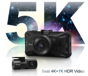 Kamera do auta DOD GS980D - Duálna 4k + 1K  s GPS + 5GHz WiFi